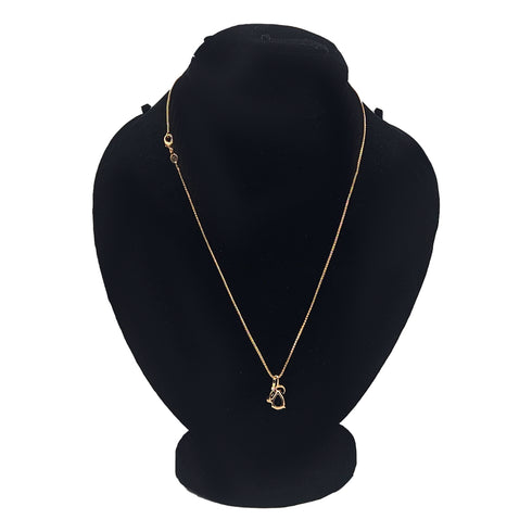 American Diamond Pendant Necklace - D108N - 3